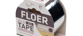 Ondervloer tape aluminium 50mtr