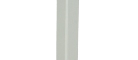 PPC Hoek-eindstukken - Eind-hoekstukken 90x15 wit RAL 9010