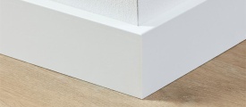 MDF plint 70x15 mm wit gefolied Amsterdam