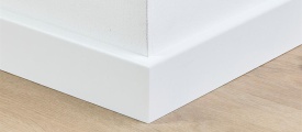 MDF plint 70x15 mm wit gefolied Berlijn