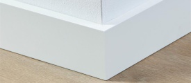 MDF plint 70x15 mm RAL9010 gelakt Amsterdam