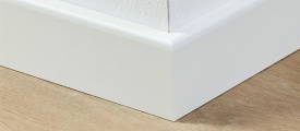 MDF plint 70x15 mm RAL9010 gelakt Berlijn