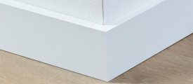 MDF plint 70x15 mm RAL9016 gelakt Amsterdam