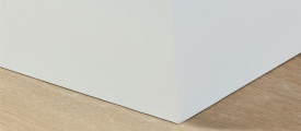 MDF plint 120x15 mm RAL9010 gelakt Amsterdam