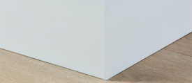 MDF plint 120x15 mm RAL9010 gelakt Berlijn