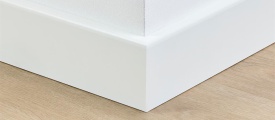 MDF plint 90x15 mm RAL9010 gelakt Berlijn