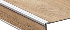 Zilver trapprofiel 130cm lang