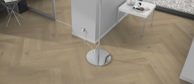 Attico Visgraat XL 87 visgraat plak PVC sfeerfoto in woonkamer
