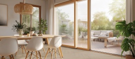 Cervo Visgraat XL Click 21 visgraat click PVC sfeerfoto in woonkamer