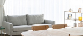 Bodiax Aringa Velvet Espresso visgraat plak PVC als vloer in een interieur
