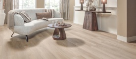 Floer Natuur Click PVC FLR-3727 Callantsoog Cremewit PVC plank click pvc in woonkamer sfeerfoto