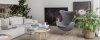 Floorify XL Planken Click F099 Clooney PVC plank click pvc in woonkamer sfeerfoto