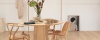 Floorify XL Planken Click F097 Matterhorn PVC plank click pvc in eetkamer sfeerfoto