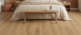 Gelasta Intense Oak Naturel 1301 plak PVC plank in woonkamer sfeerfoto