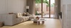 Ground Studio Pure Oak Warm Sand V.10.40.2 visgraat plak PVC in interieur sfeerfoto