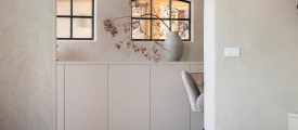 Hebeta Chablis Visgraat XL Click 57859 visgraat click pvc in woonkamer sfeerfoto