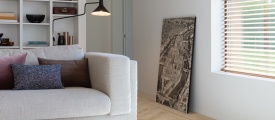 Moduleo Roots Visgraat Galway Oak 87245V variant visgraat plak pvc in woonkamer sfeerfoto