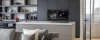 Therdex Hongaarse punt Chevron 6541 Hongaarse punt plak pvc in woonkamer sfeerfoto