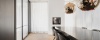 Therdex Herringbone Authentic 7563 visgraat plak pvc in woonkamer sfeerfoto