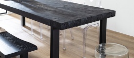Therdex Rustique 15072 PVC plank plak pvc in woonkamer sfeerfoto