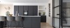 Therdex Herringbone Chevron 6042 visgraat plak pvc in woonkamer sfeerfoto