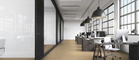 Therdex XL Visgraat 9090 visgraat plak pvc in woonkamer sfeerfoto