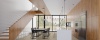Therdex Herringbone Authentic 7561 visgraat plak pvc in woonkamer sfeerfoto