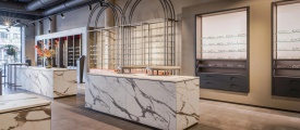 Therdex Stone Tegels 10053 PVC tegel plak pvc in woonkamer sfeerfoto