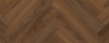 Therdex Walnut 6052 visgraat plak pvc in woonkamer sfeerfoto