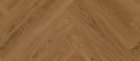 Therdex Classic 7525 visgraat plak pvc in woonkamer sfeerfoto