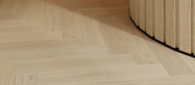 herdex Premier Visgraat Click 7582 in stijlvol woonkamerinterieur sfeerfoto