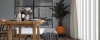 sfeerfoto van PVC plank 4530 in woonkamer met rustige houtdessin