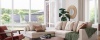 sfeerfoto van PVC plank 7880 in woonkamer met rustige houtdessin