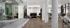 sfeerfoto van PVC plank 4205 in woonkamer met rustige houtdessin