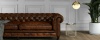 sfeerfoto van PVC plank 6860 in woonkamer met rustige houtdessin