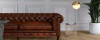 sfeerfoto van PVC plank 8340 in woonkamer met rustige houtdessin