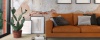 VivaFloors Tegels 1410 Sandy PVC tegel plak pvc in woonkamer sfeerfoto
