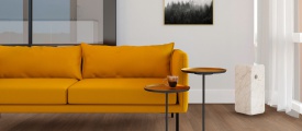 VivaFloors Bordeaux 8550 click PVC plank sfeerbeeld met een rustige uitstraling