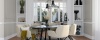 VivaFloors Mayfair 9050 plak PVC visgraat gelegd in een warm ingericht interieur